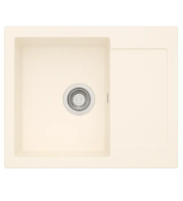ΝΕΡΟΧΥΤΗΣ ΑΠΟ ΓΡΑΝΙΤΗ ΕΝΘΕΤΟΣ UNIXTON ATHENA-61 61X50 1B 1D Cream