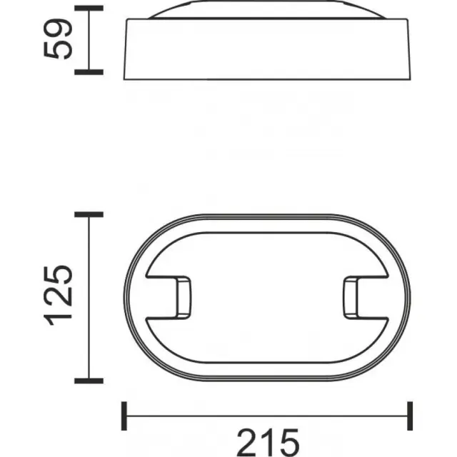ΑΠΛΙΚΑ ΕΞΩΤΕΡΙΚΟΥ ΧΩΡΟΥ LED 12W 3000K 2