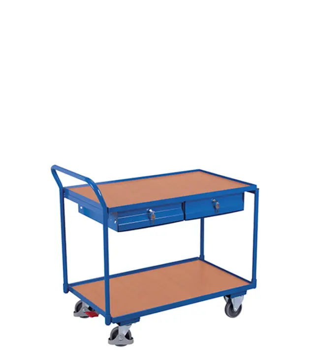 Variofit sw-600.503 Πάγκος Εργασίας Φορητός 2 Επιπέδων για Φορτίο Βάρους ως 250kg 3