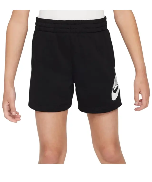 Nike - Αθλητικό Παιδικό Σορτς Club French Terry 86L100-023 Μαύρο - 5 ετών