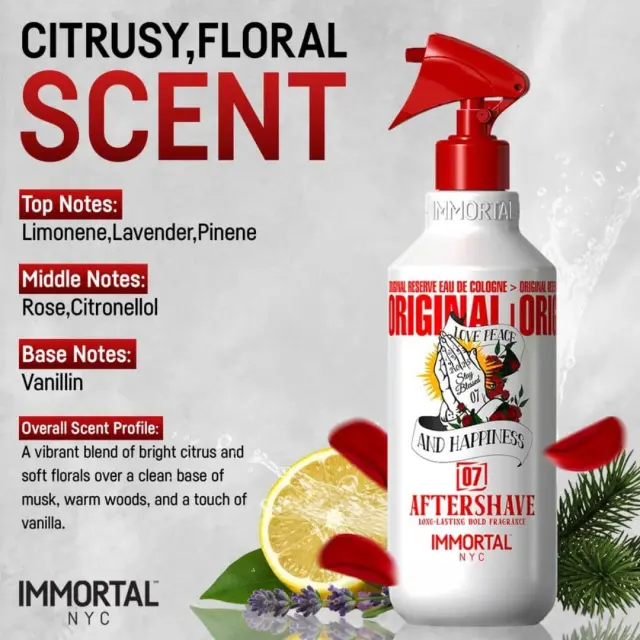 Immortal NYC Stay Blessed 07 Aftershave Κολόνια 500ml 3