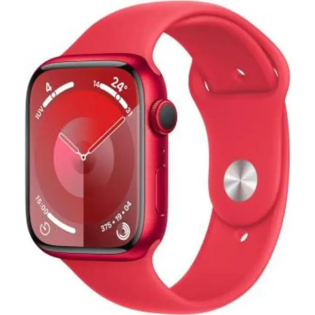 Apple Watch Serie9 Cell 45mm Aluminium (PRODUCT)Red Sport Band (PRODUCT)Red M/L