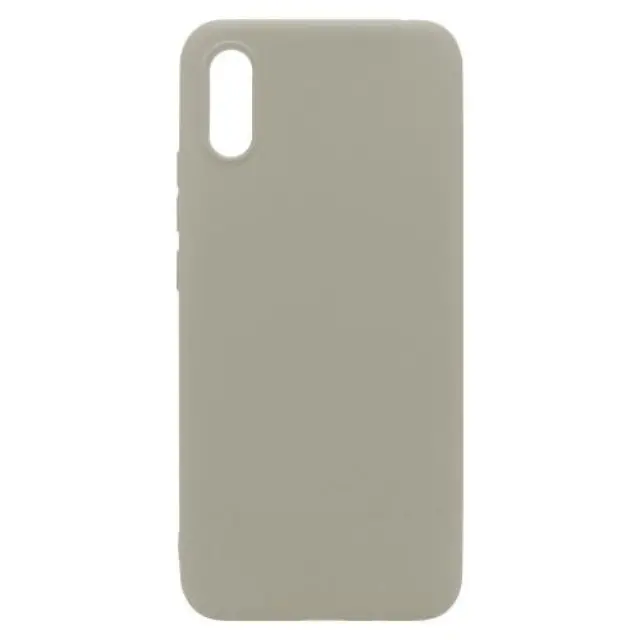 Θήκη Soft TPU inos Xiaomi Redmi 9A S-Cover Γκρι N51479