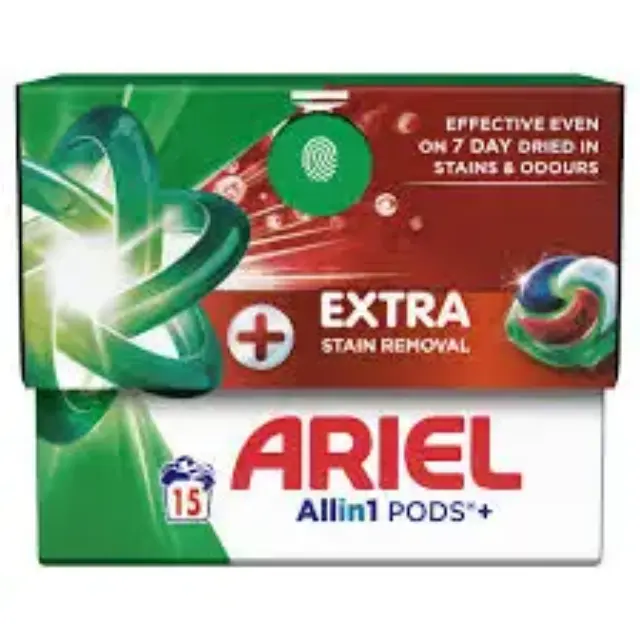 ARIEL Ταμπλέτες Πλυντηρίου Extra Clean Power 15ΤΕΜ