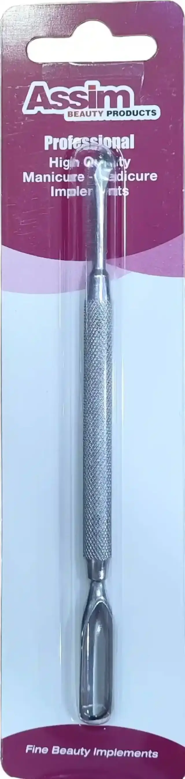 Assim Professional Nail Cuticle Pusher Διπλό Εργαλείο Για Επωνύχια