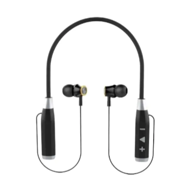 Leewello LW-201 In-ear Bluetooth Handsfree Ακουστικά με Αντοχή στον Ιδρώτα Μαύρα