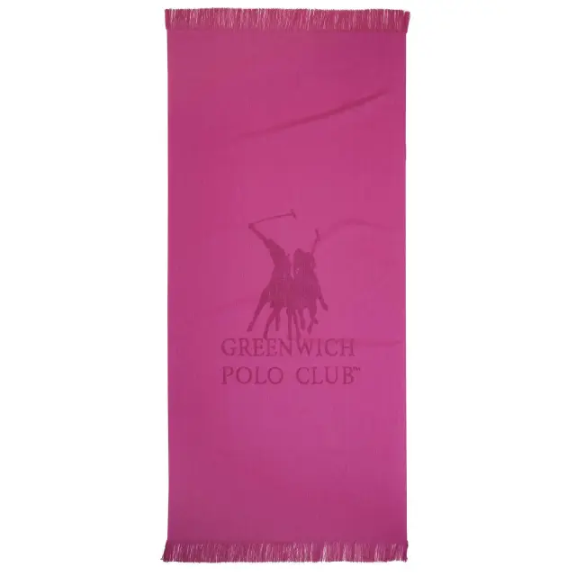 Πετσέτα θαλάσσης 80x170 3781 Φούξια Greenwich Polo Club
