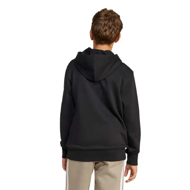 adidas Sportswear Unisex Kids Small Logo Fleece 225 Hoodie Μαύρο JC9772 (adidas Sportswear) - 128 2