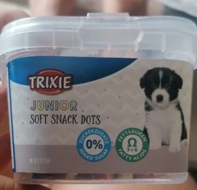 Trixie Junior Snack Dots Μαλακές Λιχουδιές για Κουτάβια με Omega-3 140gr
