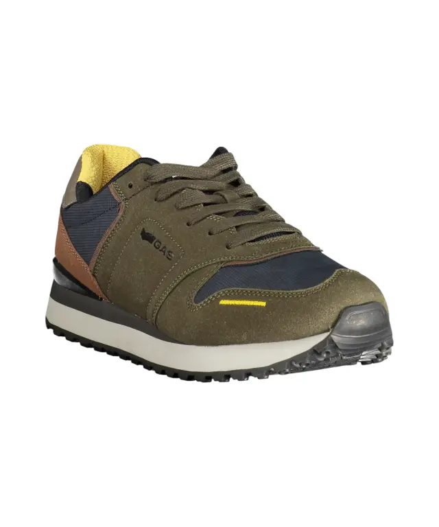Gas - Ανδρικά Παπούτσια Sneakers Alba Mix GAM623600-3193 Πράσινο 2