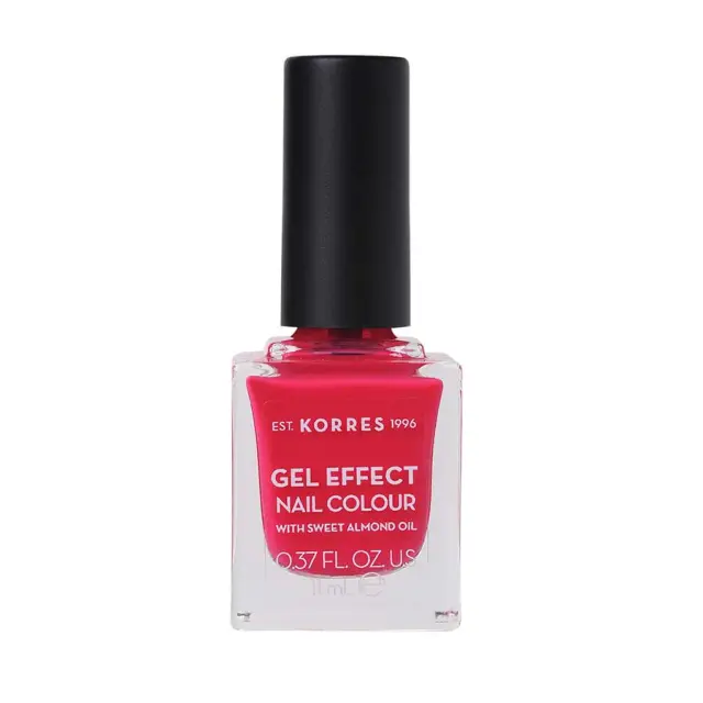 ΚΟΡΡΕΣ Βερνίκι Νυχιών Gel Effect Nail Color 22 Juicy Fuchsia 11ml