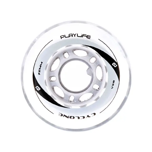 PLAYLIFE Cyclone Wheels + Bearins - 72mm/84A