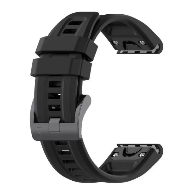 Smooth Λουράκι για Garmin Fenix 3/5x/3hr/5x Plus/6x/6x Pro/7x/8/9 (51mm)-Black OEM