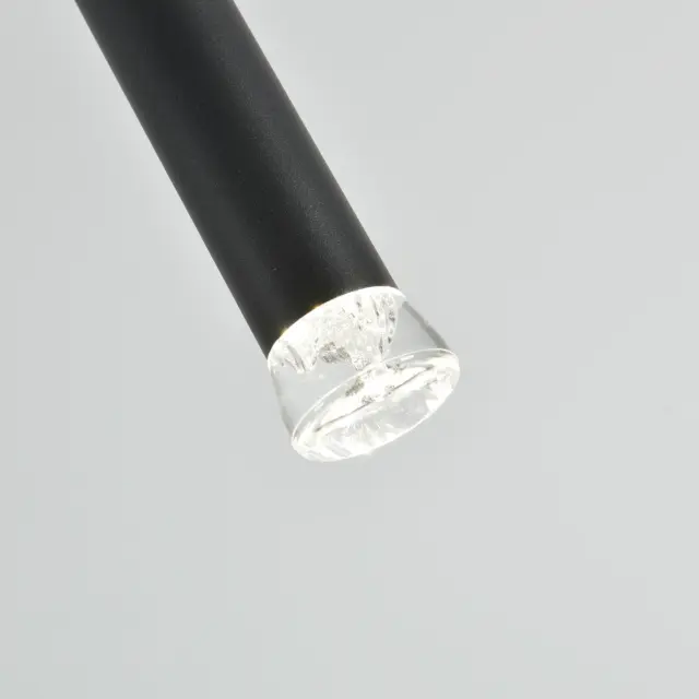 ΚΡΕΜΑΣΤΟ ΦΩΤΙΣΤΙΚΟ LED ACA KY011NC25BK RAPENZO ΑΜΜΩΔΕΣ ΜΑΥΡΟ ΑΛΟΥΜΙΝΙΟ 6W 2800K-3200K-4000K 240LM IP20 Φ30MMXH300MM / KY011NC25BK 2
