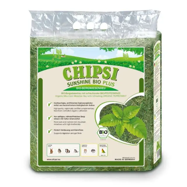 Chipsi Sunshine Bio Plus Peppermint 600gr