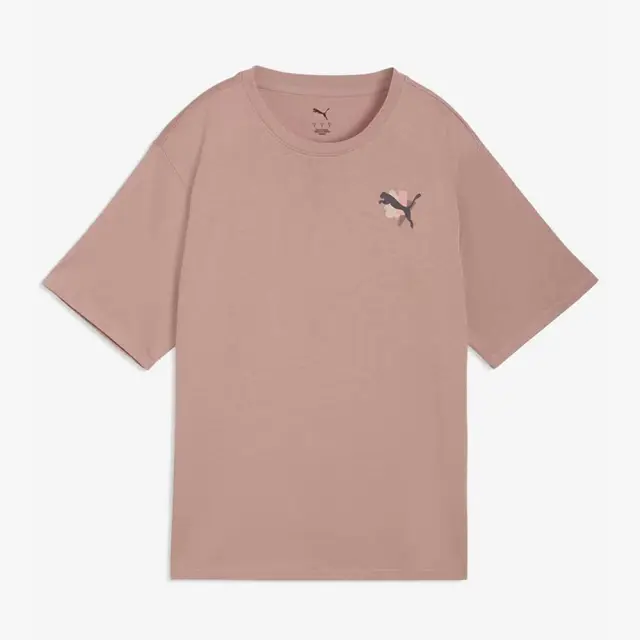 Puma Women's Cat Graphic T-Shirt Μπεζ 528490-88 (Puma)