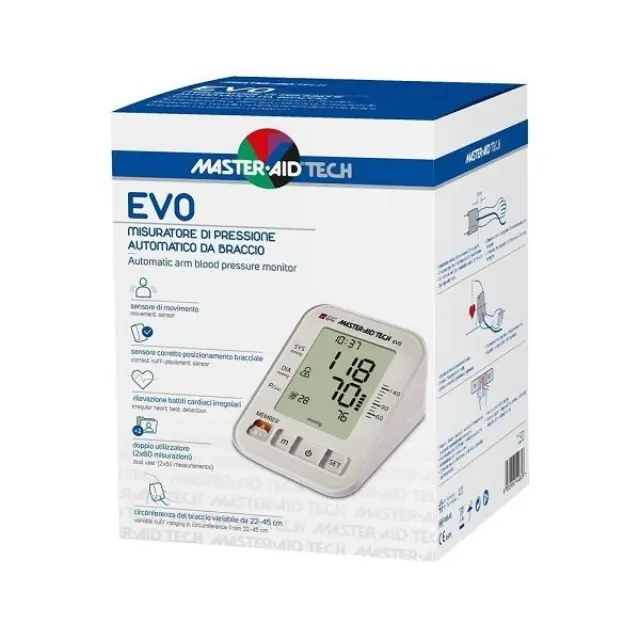 Master Aid EVO Αυτόματο Πιεσόμετρο Μπράτσου