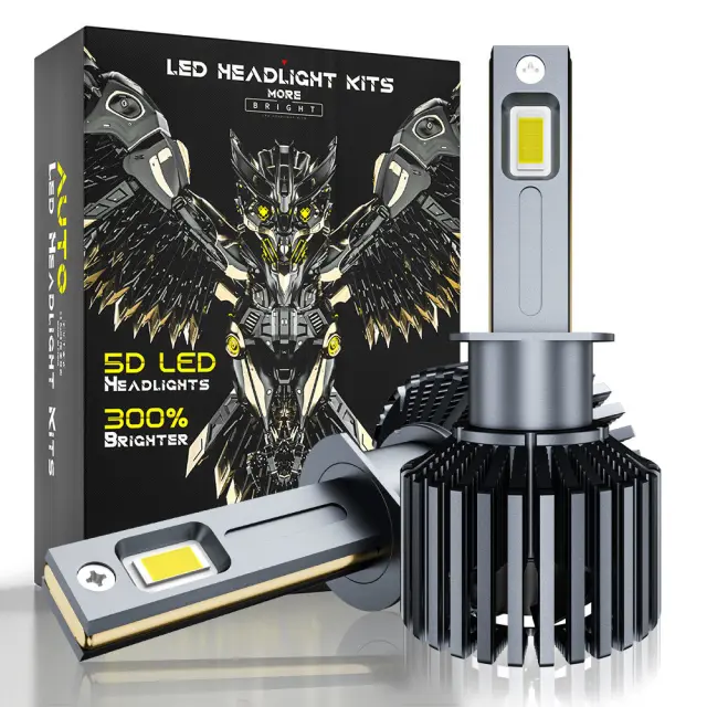 Led φώτα H7 110W 5D 12-24V 300% περισσότερη φωτεινότητα