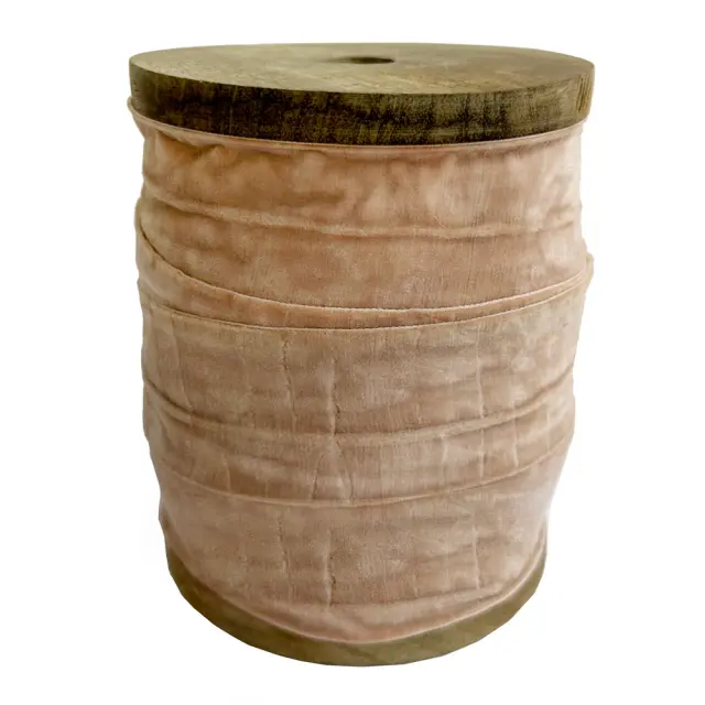 Κορδέλα βελούδινη 5cm x 1m, dusty pink