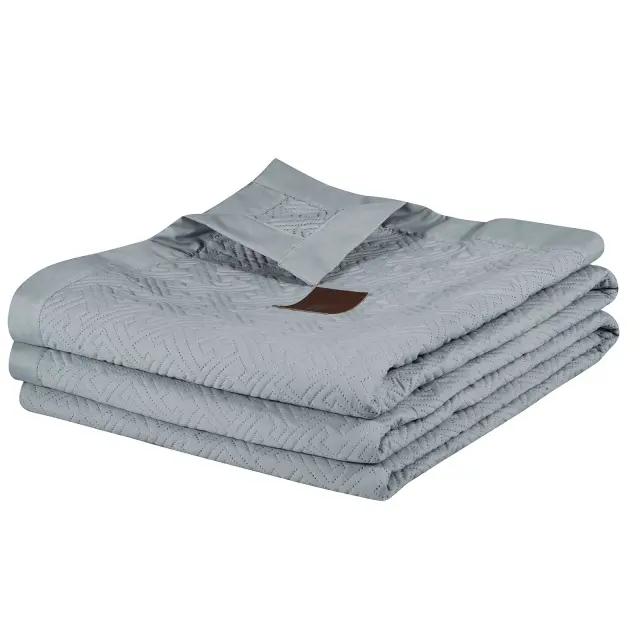 Κουβερλί 240x250 King Greenwich Polo Club Essential 4450 Grey 100% Microsatin 3