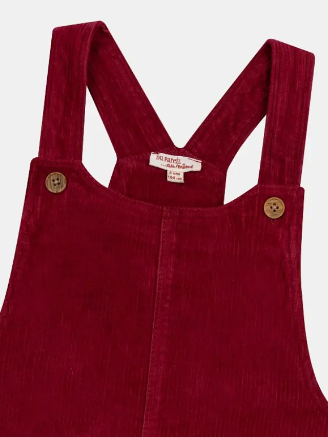 Παιδικό Φόρεμα για Κορίτσια Cozy Burgundy ΚΟΚΚΙΝΟ 3