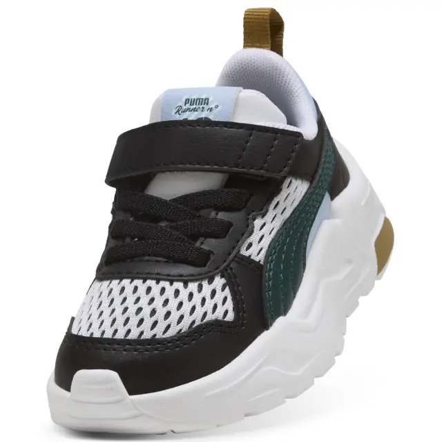 PUMA TRINITY 2 LT RUN FUN INF BOY 402932 02 ΜΑΥΡΟ/ΛΕΥΚΟ 3