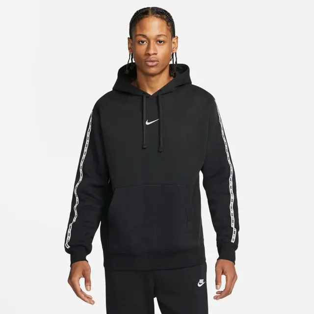 Nike Sportswear Repeat Fleece Hoodie (DQ1937-011) - Μαύρο