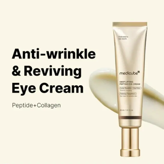 Medicube Deep Lifting Peptide Eye Cream For Face - Κρέμα μάτιων για λίφτινγκ και ισχυρή αντιγήρανση 30ml 2