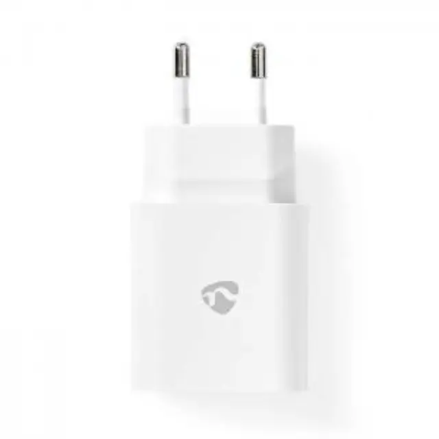 Universal φορτιστής USB-C, 3.0Α & PD20W, με αποσπώμενο καλώδιο Lightning 8-Pin, σε λευκό χρώμα. 2