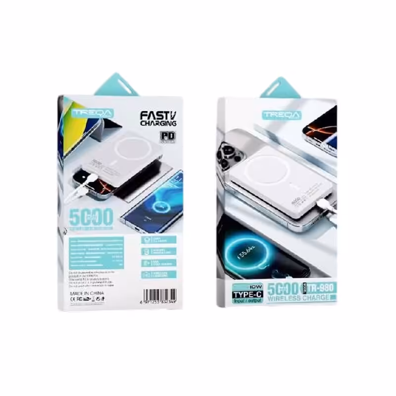 Treqa TR-980 MagSafe Power Bank 5000mAh με Θύρα USB-C