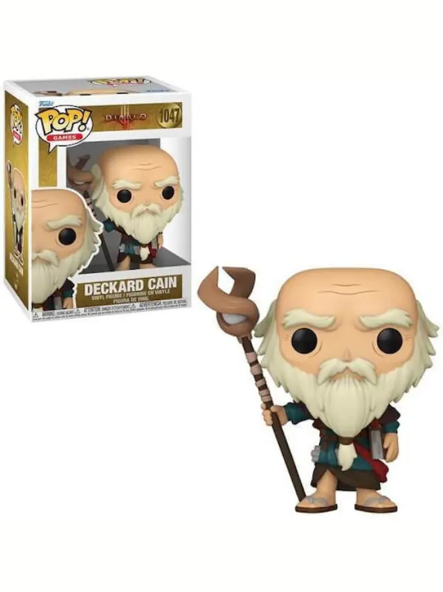 Funko POP! Games: Diablo (3) III Deckard Cain #1047 Vinyl Figure