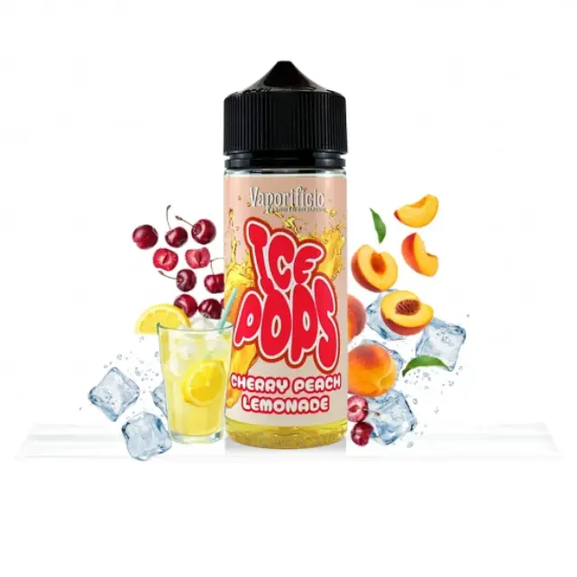 Ice Pops Cherry Peach Lemonade 15ml (120ml) - Vaporificio Selections Flavorshots