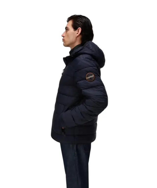 Napapijri - Ανδρικό Μπουφάν χειμωνιάτικο Aerons Puffer NP0A8B9K-176 Μπλε Σκούρο - 2XL 3