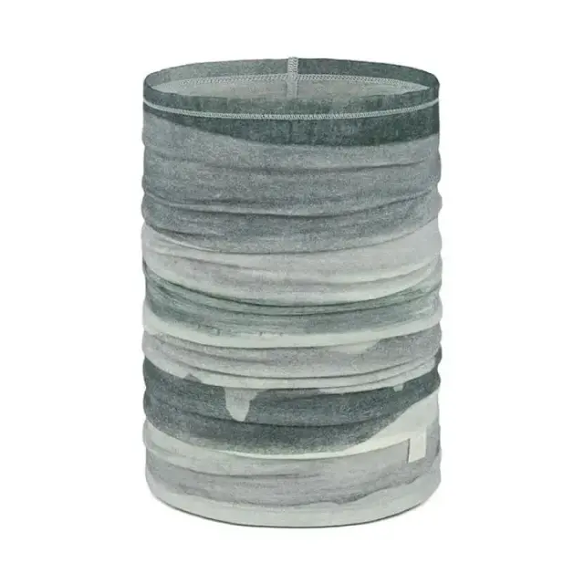 Buff Merino Lightweight Aler Grey Αθλητικό Περιλαίμιο