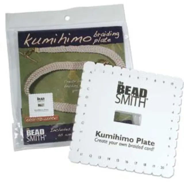 Αργαλειός Kumihimo Τετράγωνος 14x14cm (Με Οδηγίες Χρήσης)