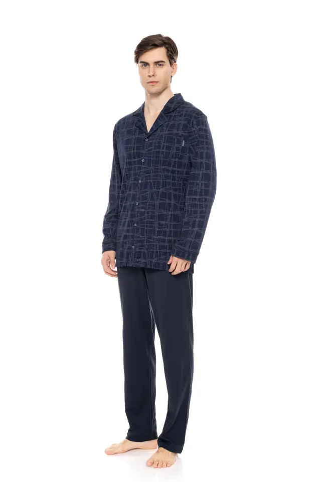 W-M740 - Type - PYJAMA BLUE GEO PLAID 2