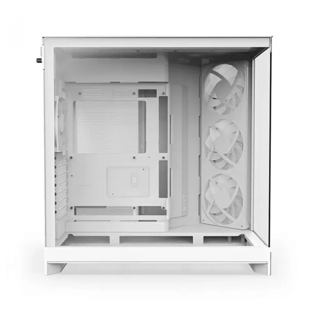 NZXT PC Case H9 Flow RGB Midi Tower White (CM-H92FW-R1) 2
