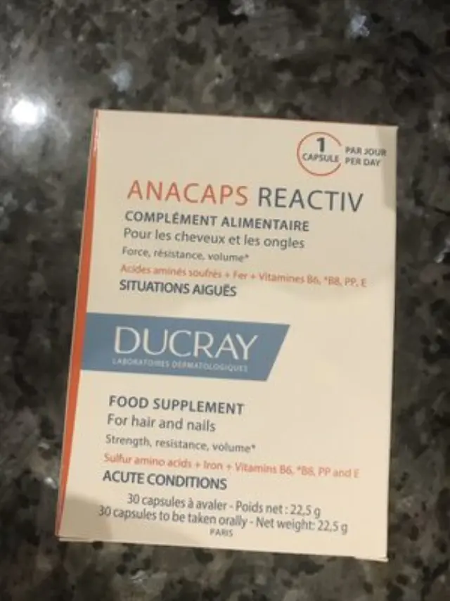 Ducray Anacaps Reactiv Συμπλήρωμα Διατροφής για την αντιδραστική τριχόπτωση 30caps