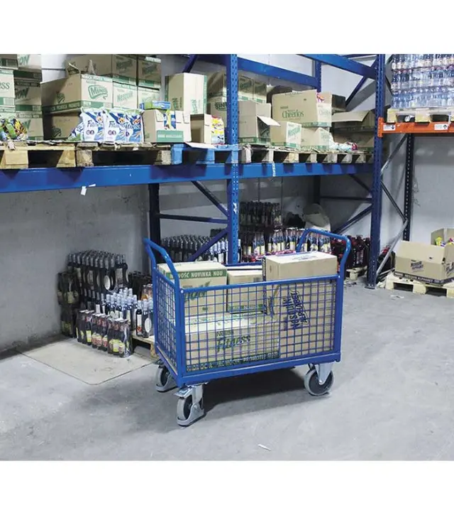 Variofit sw-700.401/AG Τρόλεϊ Μεταφοράς 4 Πλευρών για Φορτίο Βάρους ως 500kg 3