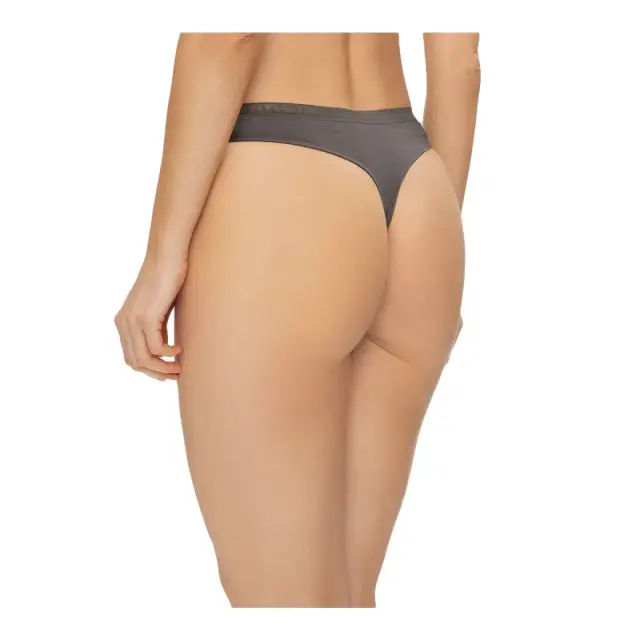 Tommy Hilfiger Γυναικείο String Lace Signature Thong - Τριπλό Πακέτο, Χρώμα Pearly Pink-Dark Ash-Des Sky 3