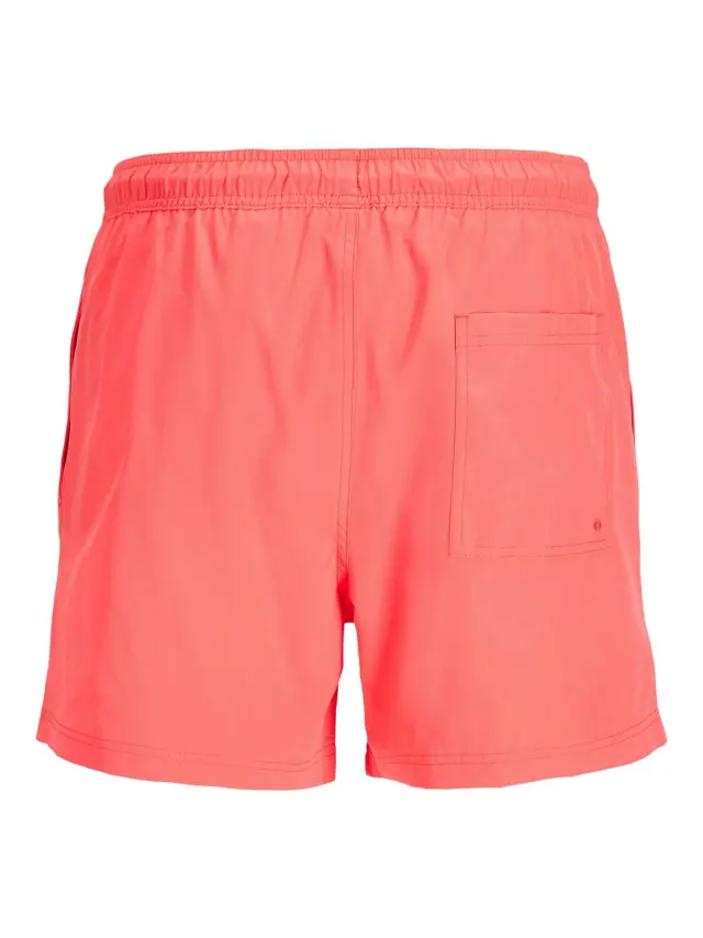 JPSTMAUI TROPIC SOLID SWIM SHORTS REG SN Hot Coral 2