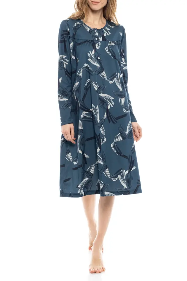 W1169 - Type - NIGHTGOWN BLUE LEAF CLASSIC