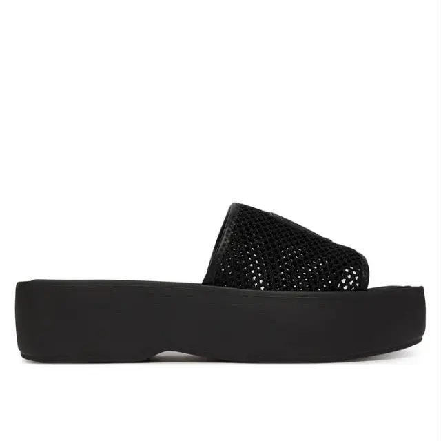 Γυναικείες Παντόφλες Flatforms Calvin Klein HW0HW02877-0GJ Μαύρες Μαύρο - 38