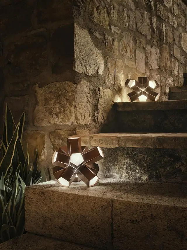Φωτιστικό Σκαλοπατιών Bang Outdoor Step Light S Corten LED 3000K IP65 IK07 Καφέ Σκουριά Σκούρο Καφέ 2