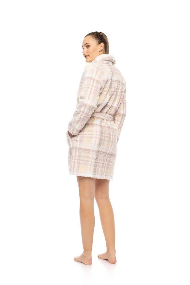 W1885 - Type - ROBE FLEECE SOFT PLAID 3