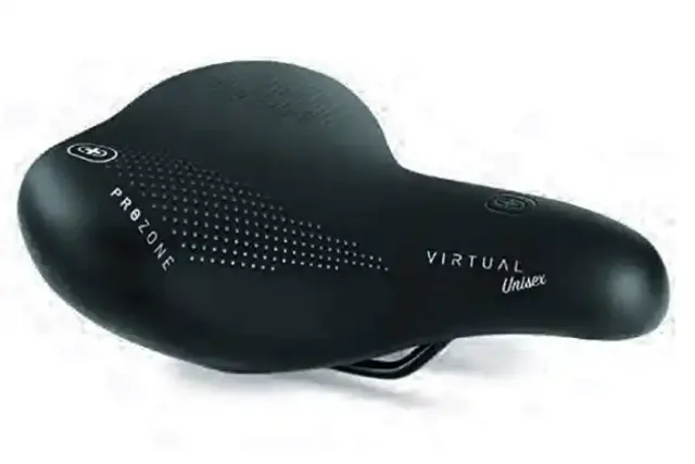 ΣΕΛΛΑ SELLE BASSANO VIRTUAL UNISEX XL PROZONE CITY ΜΕ ΚΟΛΑΡΟ ΜΑΥΡΗ