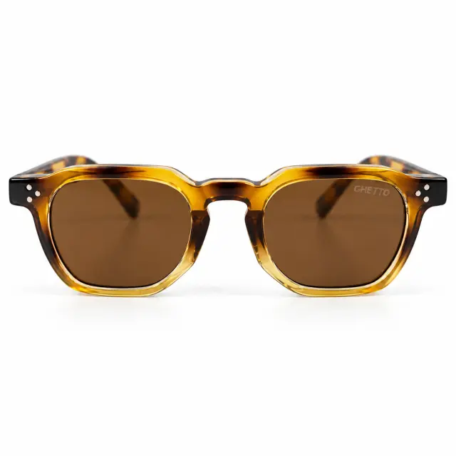Ghetto Sunglasses Amber Tortoiseshell | Unisex