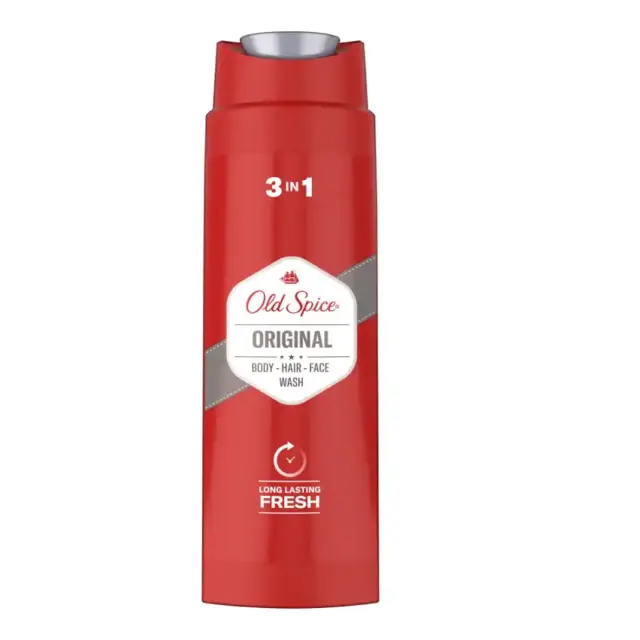 OLD SPICE Shampoo + Shower Gel 250ml 3in1 Original