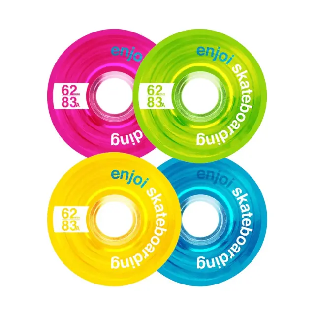 Enjoi Multi Wheels Spectrum Cruiser - Πολύχρωμα ροδάκια 62mm