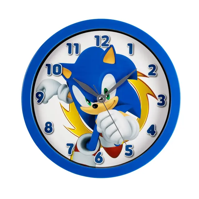 Disney Παιδικό Ρολόι Τοίχου Sonic